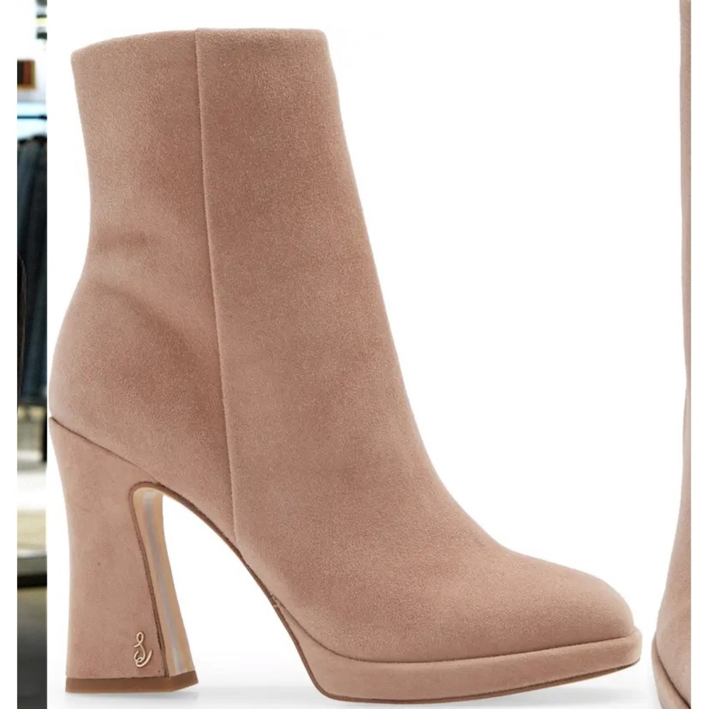 Sam Edelman Jaye Cashmere Suede Booties